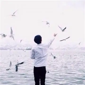 qq小清新头像男生背影头像最新不要辜负你我的美好时光