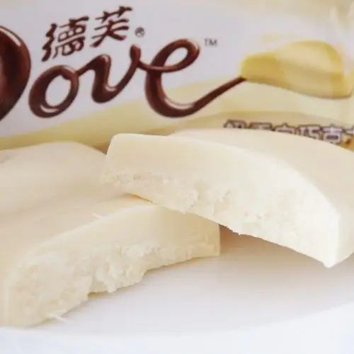 德芙奶香白巧克力碗装德芙巧克力252g新包装结婚礼物