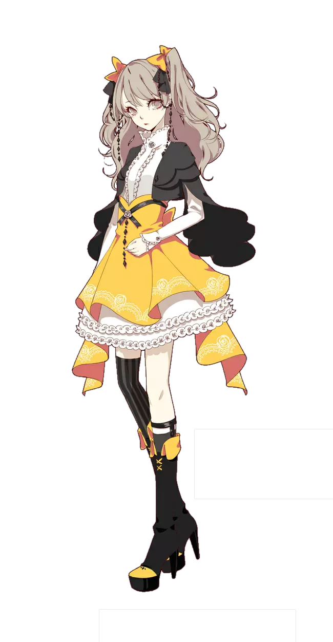 可爱动漫女生全身图 人体临摹素材