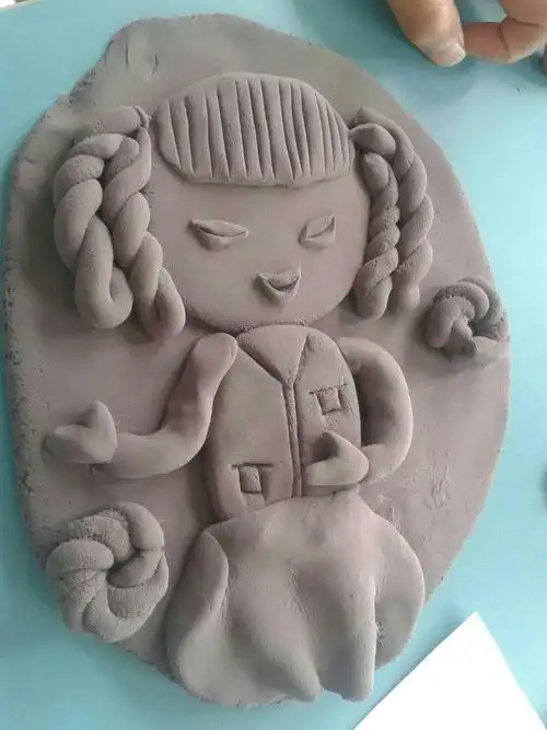 龙都小学手工泥塑优秀作品展