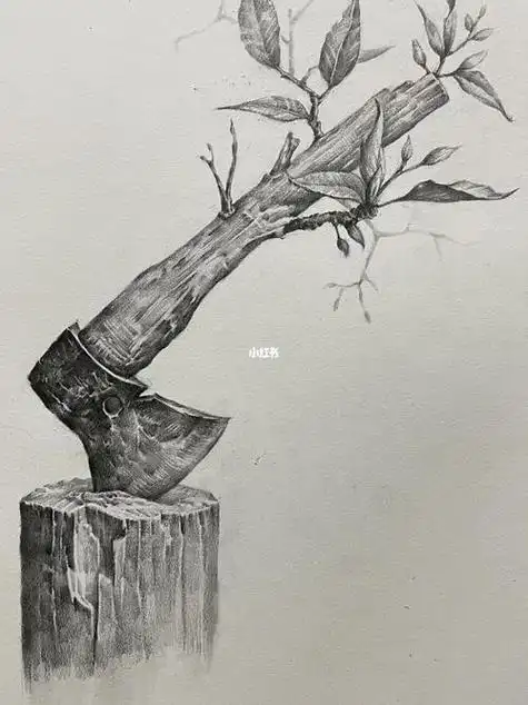 创意素描临摹图片 创意素描临摹图片儿童