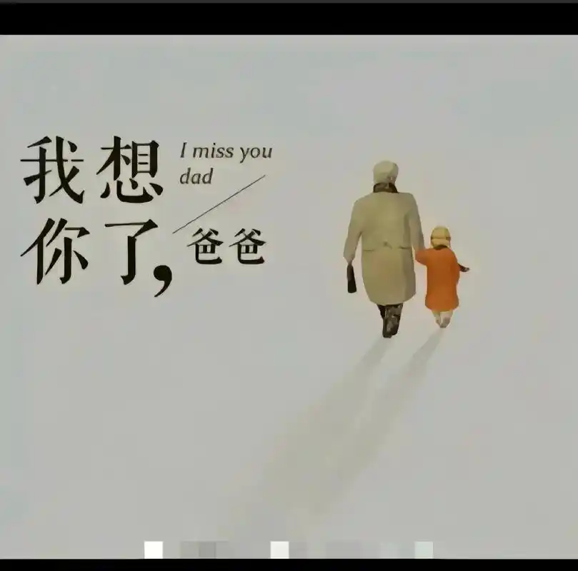 我最亲爱的爸爸 女儿想您