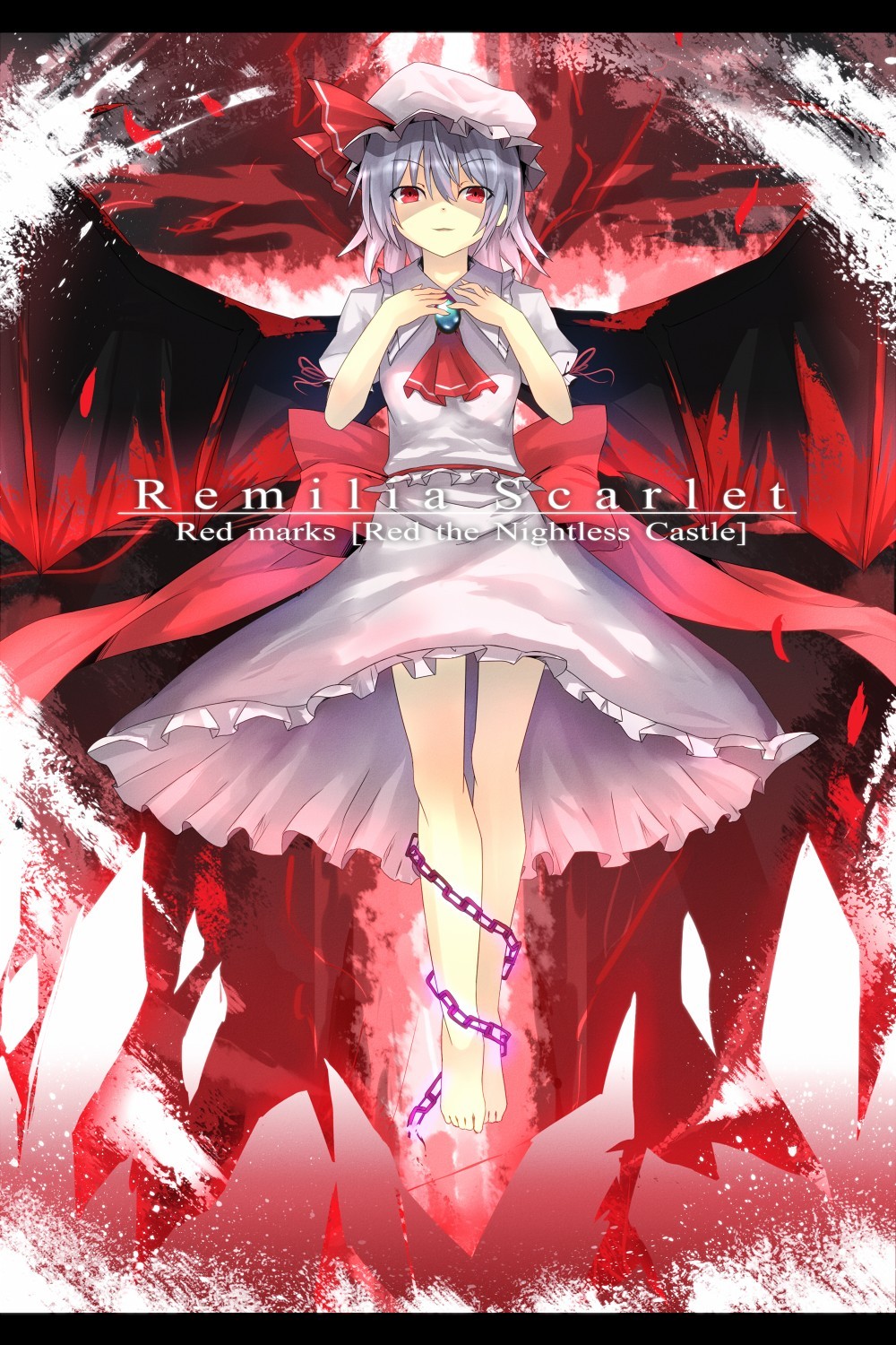 求动漫少女,血族小姐型,黑红为主,多点图