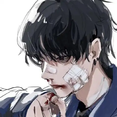 唯美男生动漫头像侧面帅气暧昧成瘾偷走了你的心