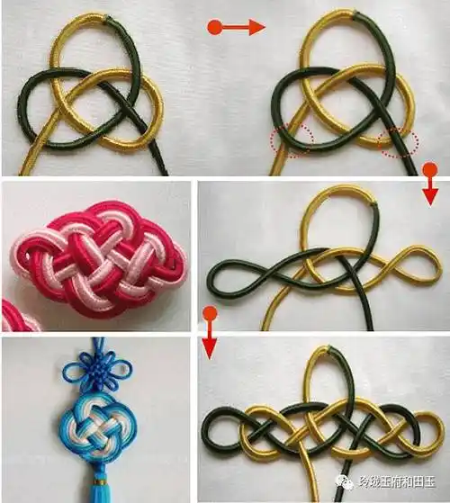 打结教程大全(编绳不求人)