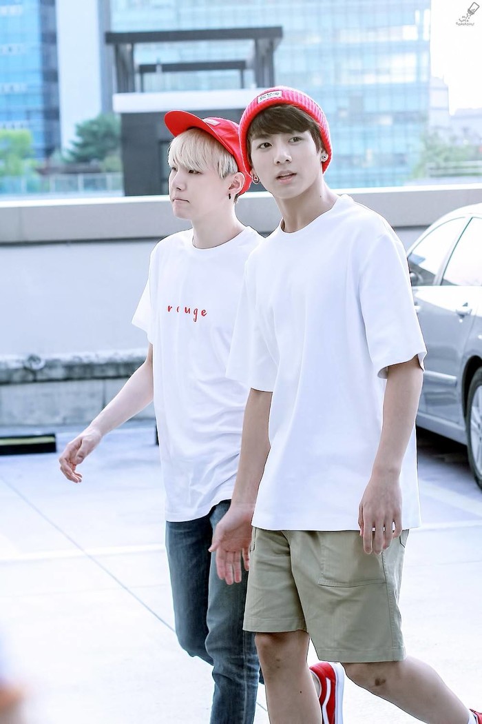 求防弹少年团闵玧其和田柾国在一起的图片