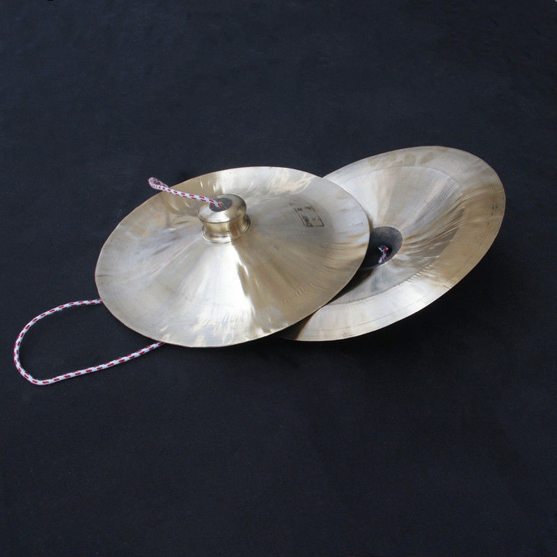 醒狮广钹纯铜镲钞佛山狮鼓锣35公分敲打乐器雄狮民间舞狮全铜大镲43