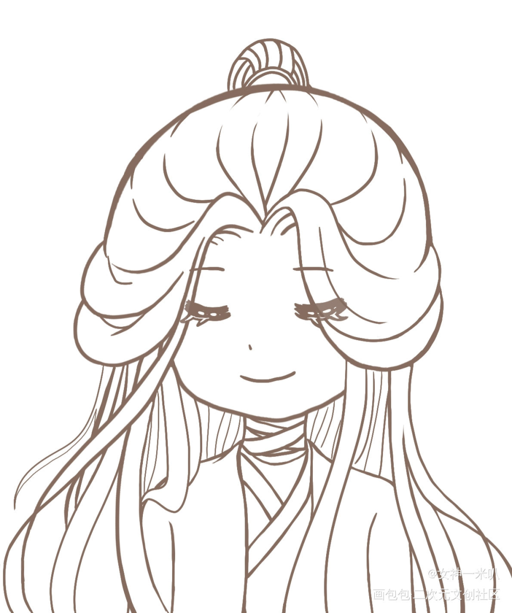 怜怜～_天官赐福花怜谢怜q版摸鱼板绘绘画作品