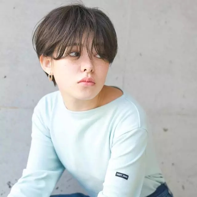 假小子中性短发超帅有味,短发图片,发型图片