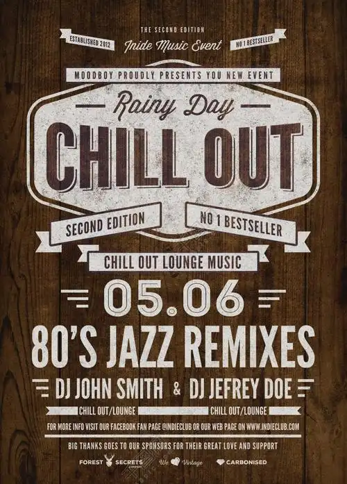 设计棕色背景艺术海报psd源文件矢量图免费下载_psd格式_2598像素