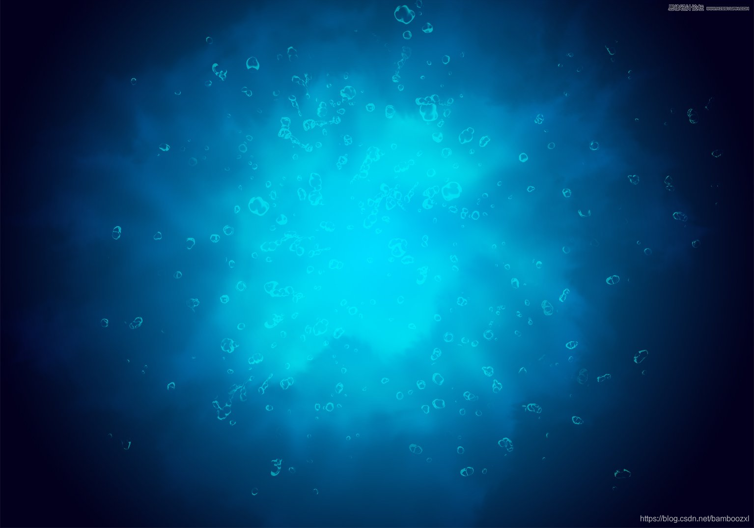 设计简约风格节约用水公益海报的ps教程