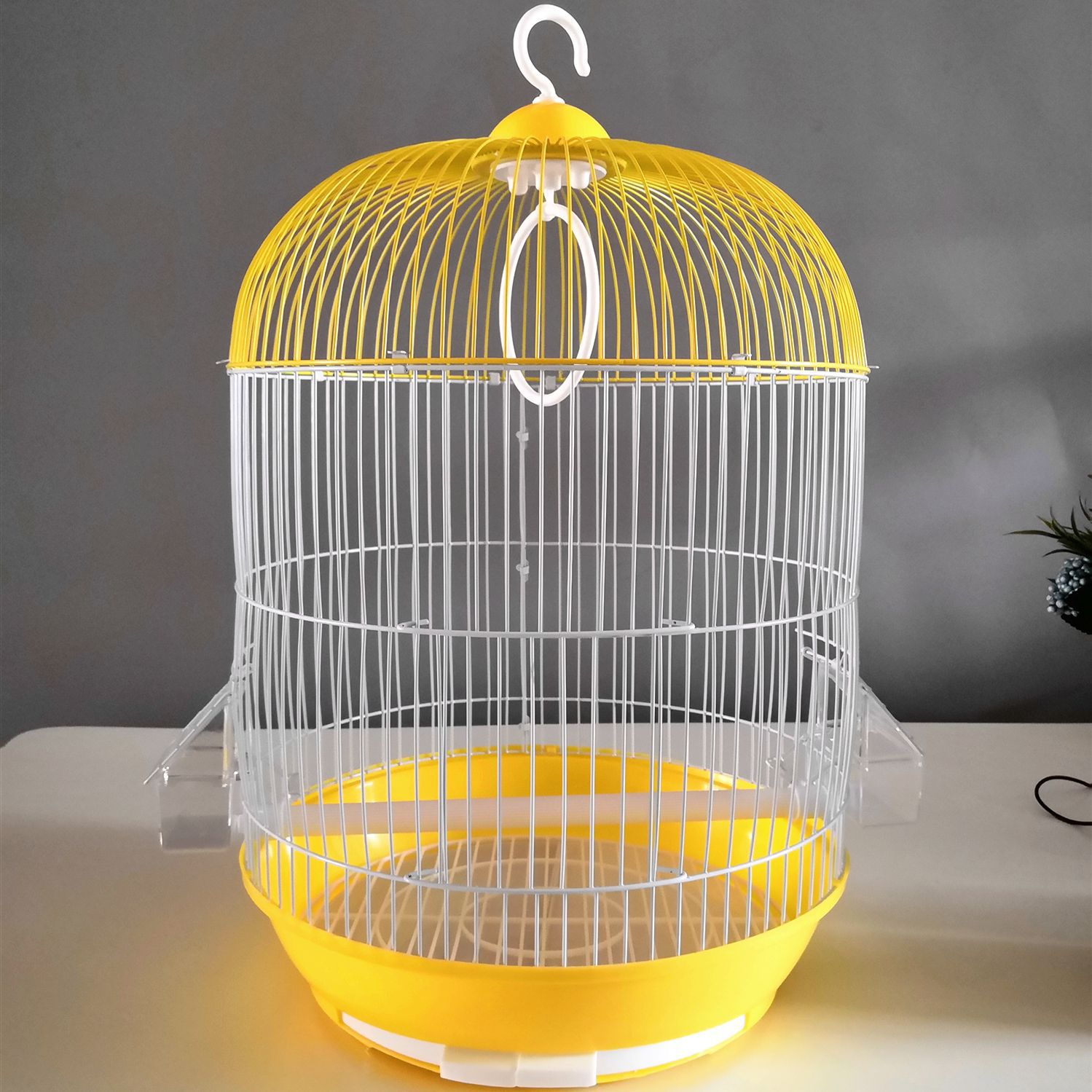 达洋经典圆鸟笼珍珠鸟笼大号圆鸟笼批发虎皮鸟笼子