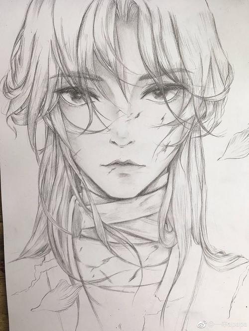 男生手绘小小佐助鸣人手绘简笔画简笔画教程文化绘画动漫人物简笔画