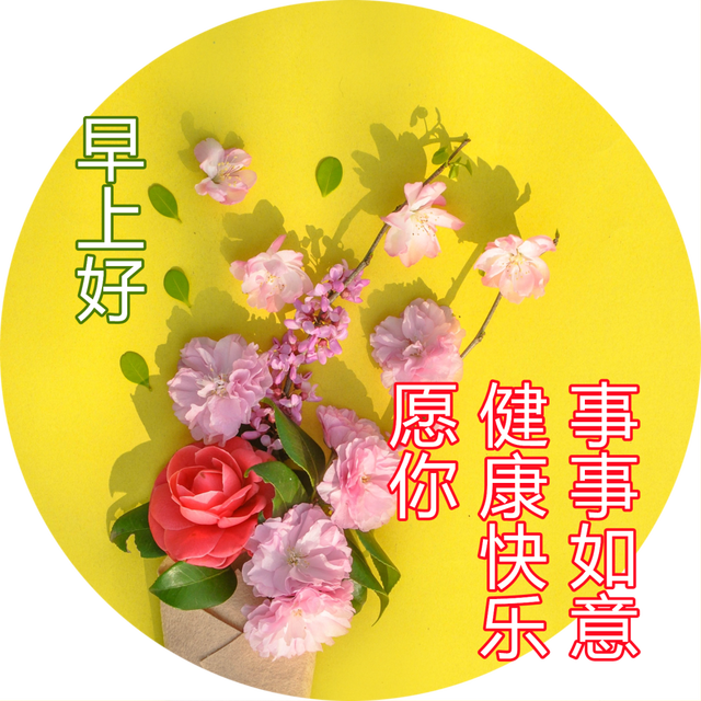 特漂亮的早安祝福唯美图片带字温馨 最新早上好祝福问候短信