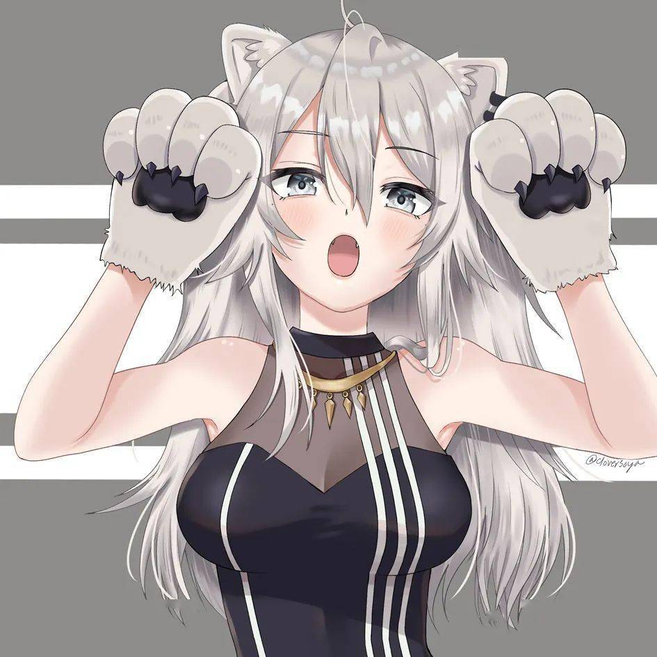 动漫头像赏析: 兽耳娘系列