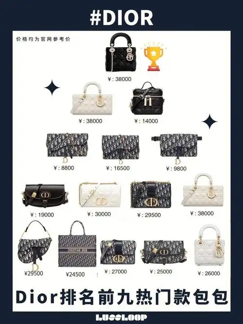 包治百病dior2022热门款包款一览表附价