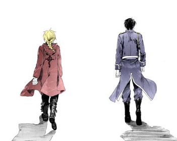 求几张动漫男背影远走的图片!伤感的!