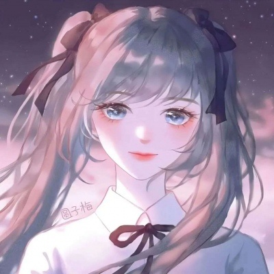 很好看的卡通人物女生头像图片