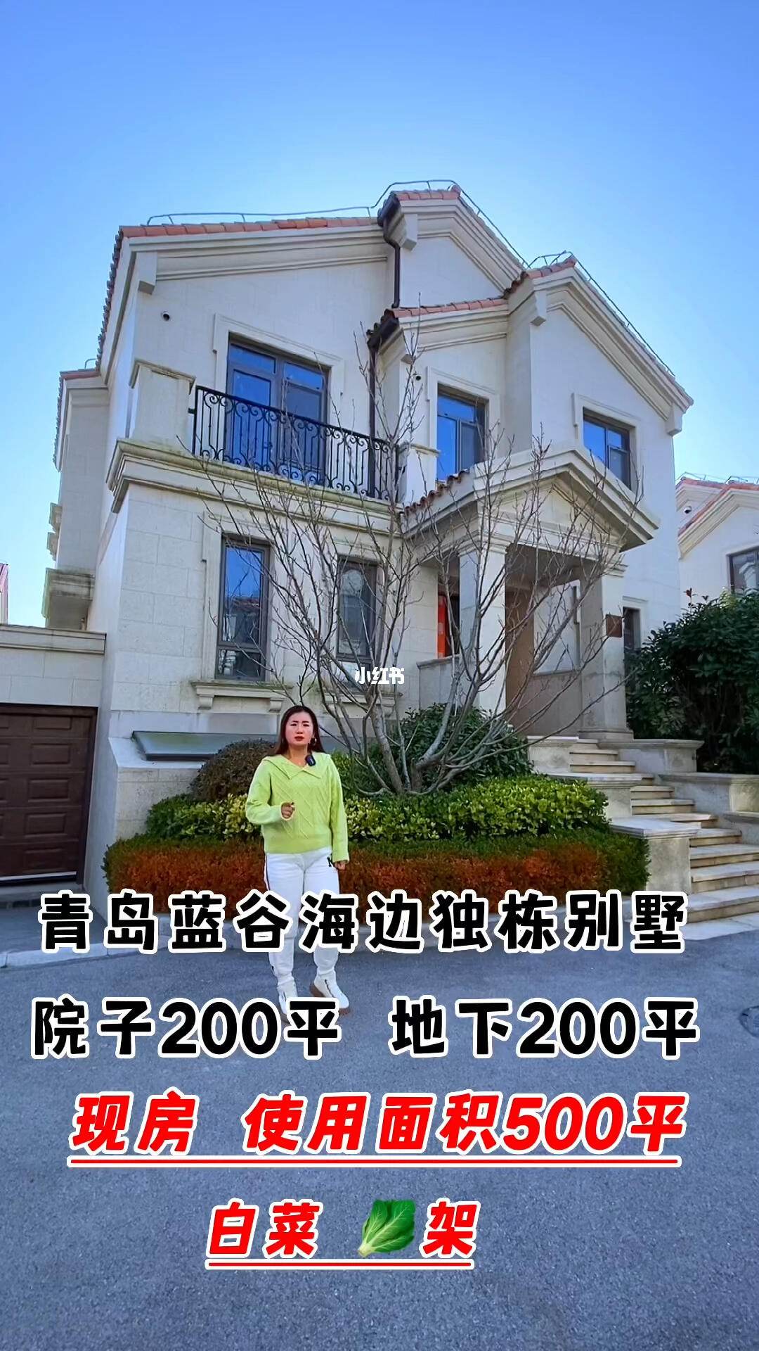 青岛蓝谷248平海边独栋别墅