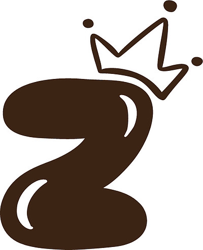 矢量丰满复古可爱字母 z 与皇冠.公主元素字体标志.