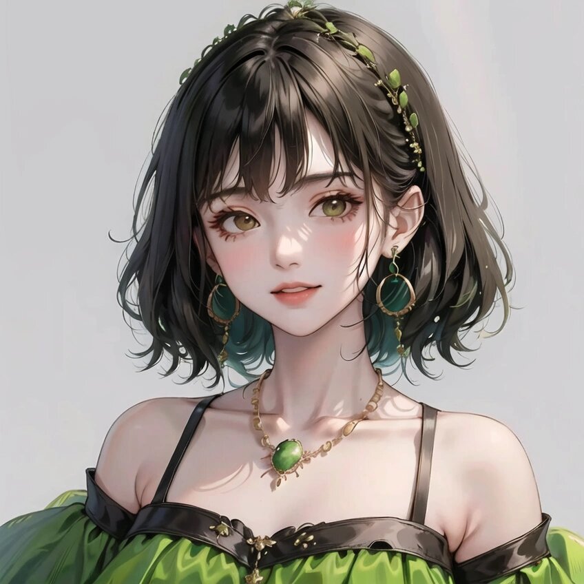 森系女孩漫画头像 #动漫女生头像# #好看的女生头像# #好看头像