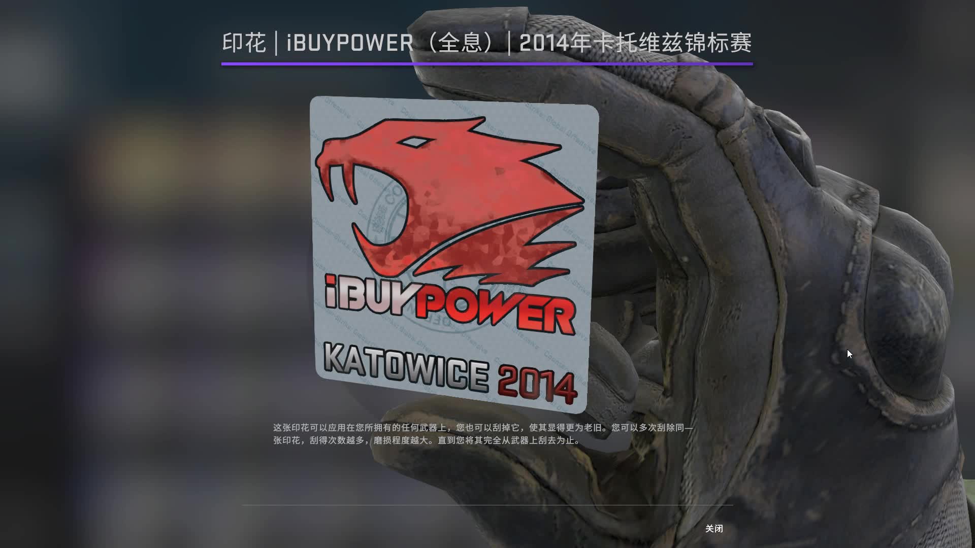 csgo最贵6款印花展示