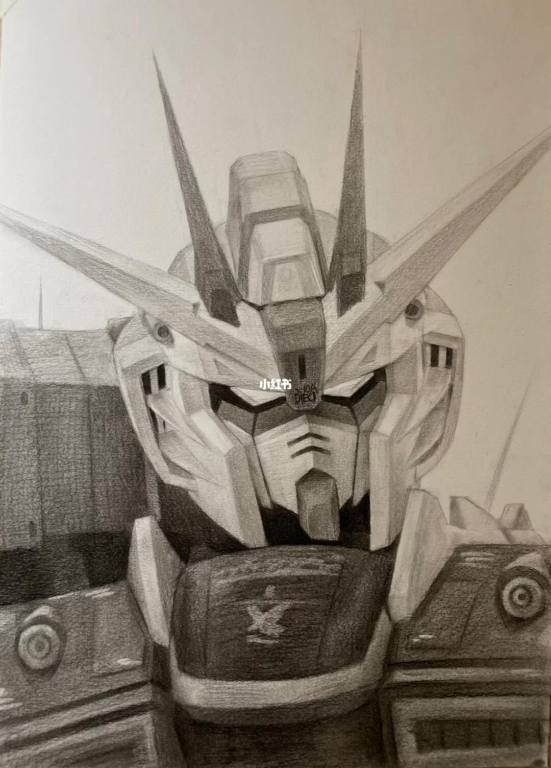 素描  #自由高达  #高达