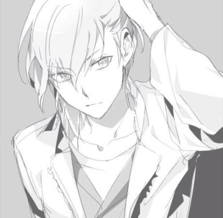 高冷帅气男生简笔画素描人物头像简笔画图片动漫 简笔画 卡通 漫画