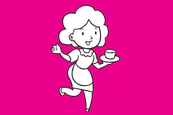 妈妈怎么画 妈妈简笔画画法步骤教程及图片大全