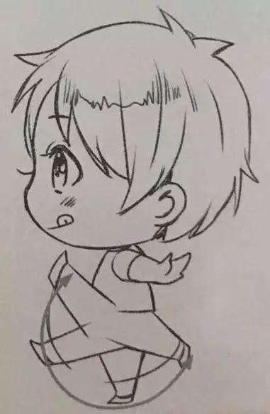 快速学会画q版人物!