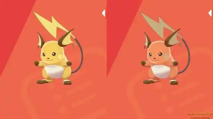 宝可梦剑盾皮丘皮卡丘雷丘进化图鉴