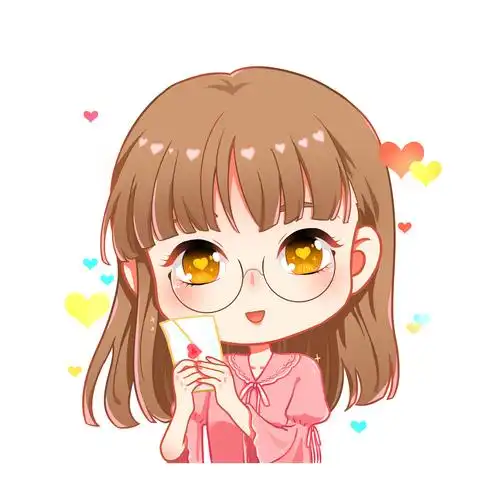 q版娃娃宣传插画