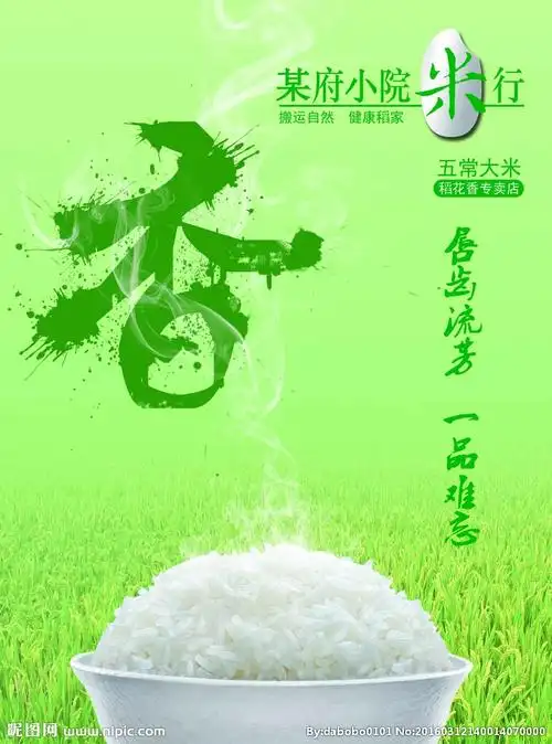 大米海报设计图__海报设计_广告设计_设计图库_昵图网nipic.com
