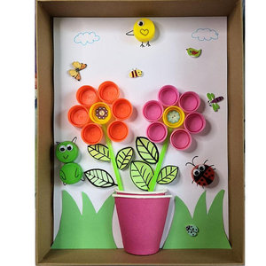 h*纸箱鞋盒变废为宝手工创意diy手工制作材料包半成品儿童益智趣味