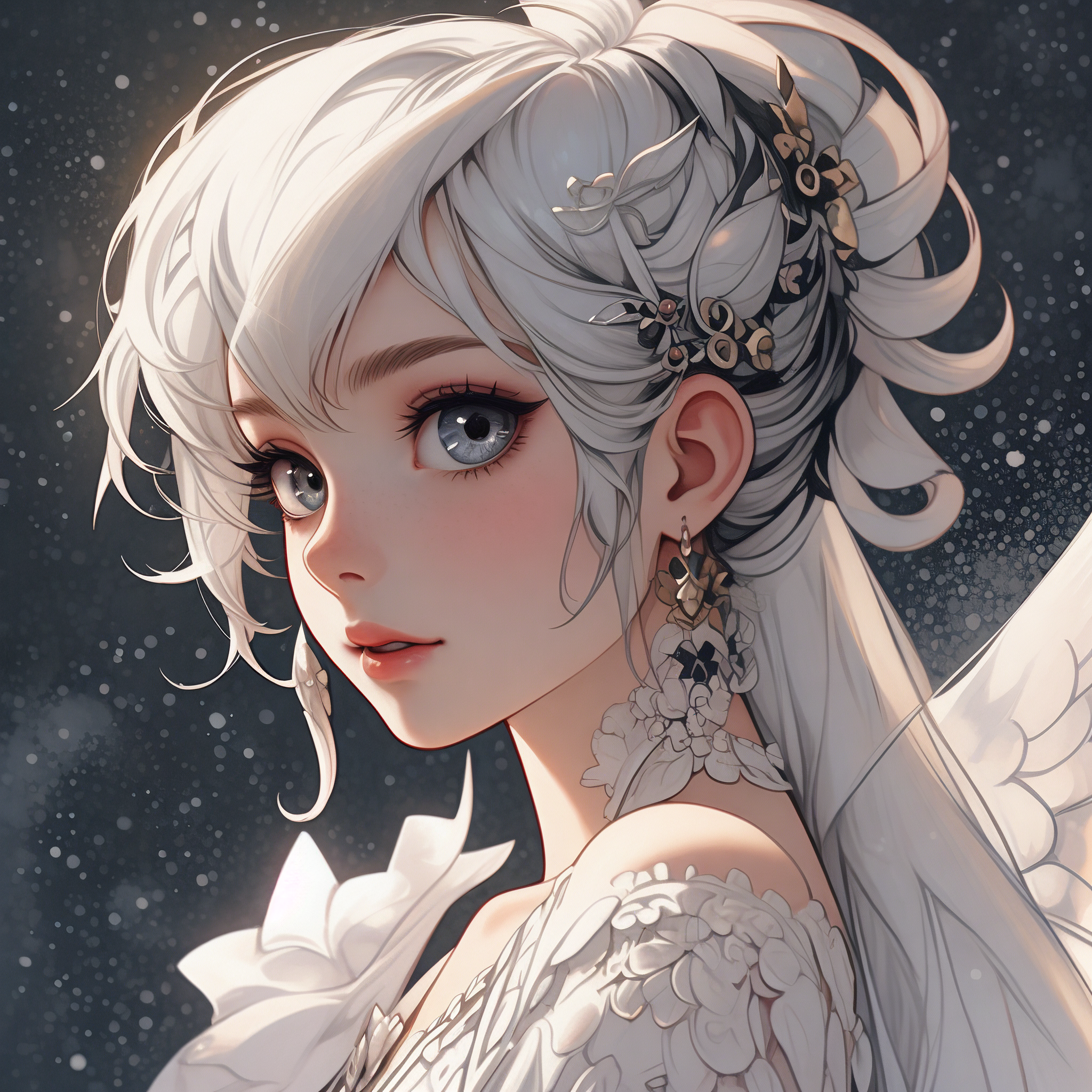 这组动漫女生头像也太仙气了吧,简直让人心动不已91.