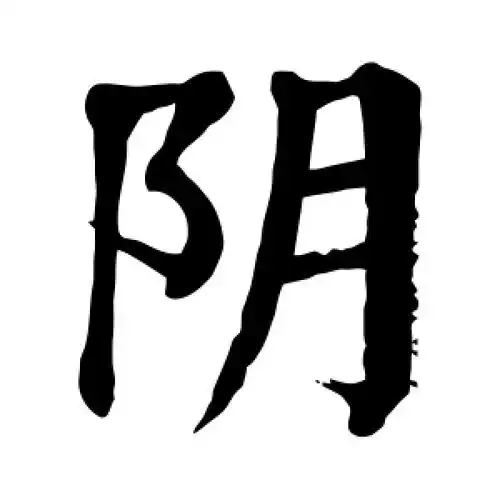 阴字的楷书怎么写,阴的楷书书法 - 爱汉语网