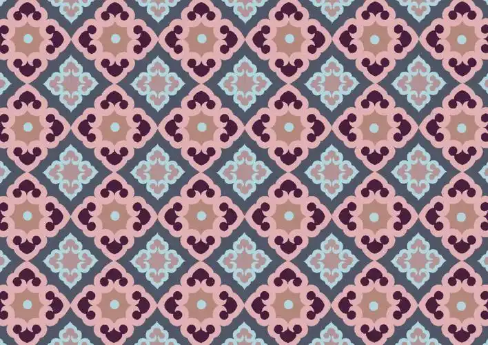 四方连续 #原创设计  #复古纹样 #中国风图案 #四方连续图案设计