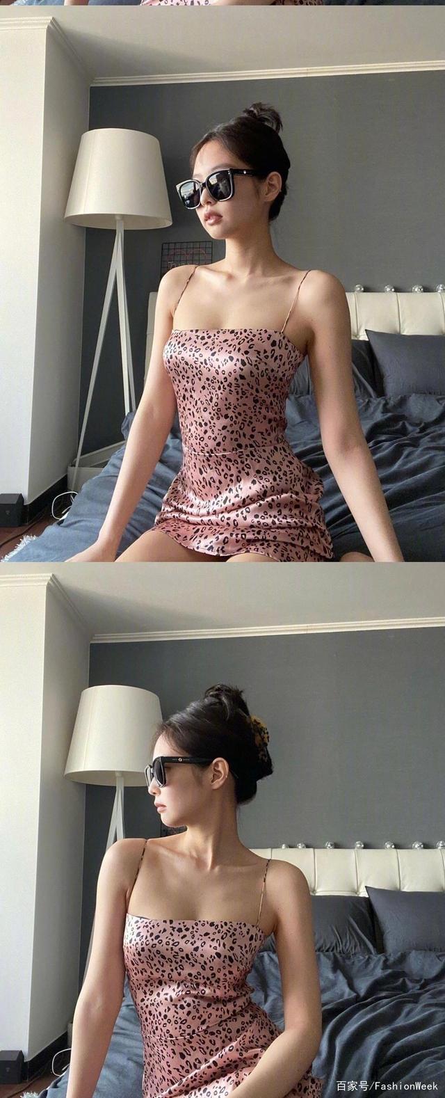 24岁jennie身材前凸后翘,私服穿搭更是野,真是只小野猫!