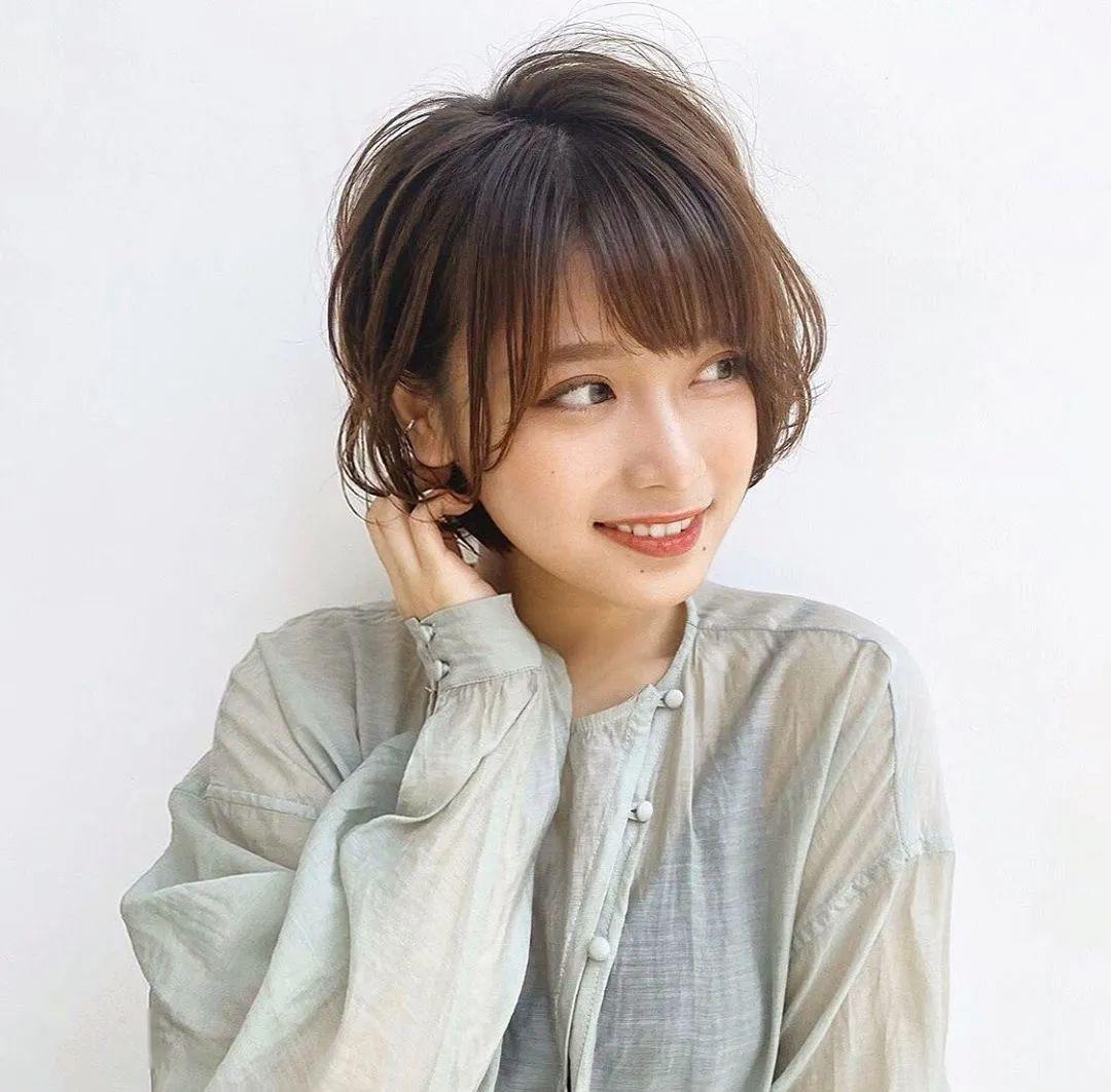 日系短发小改变就有大不同