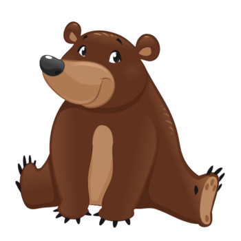 免抠卡通大狗熊