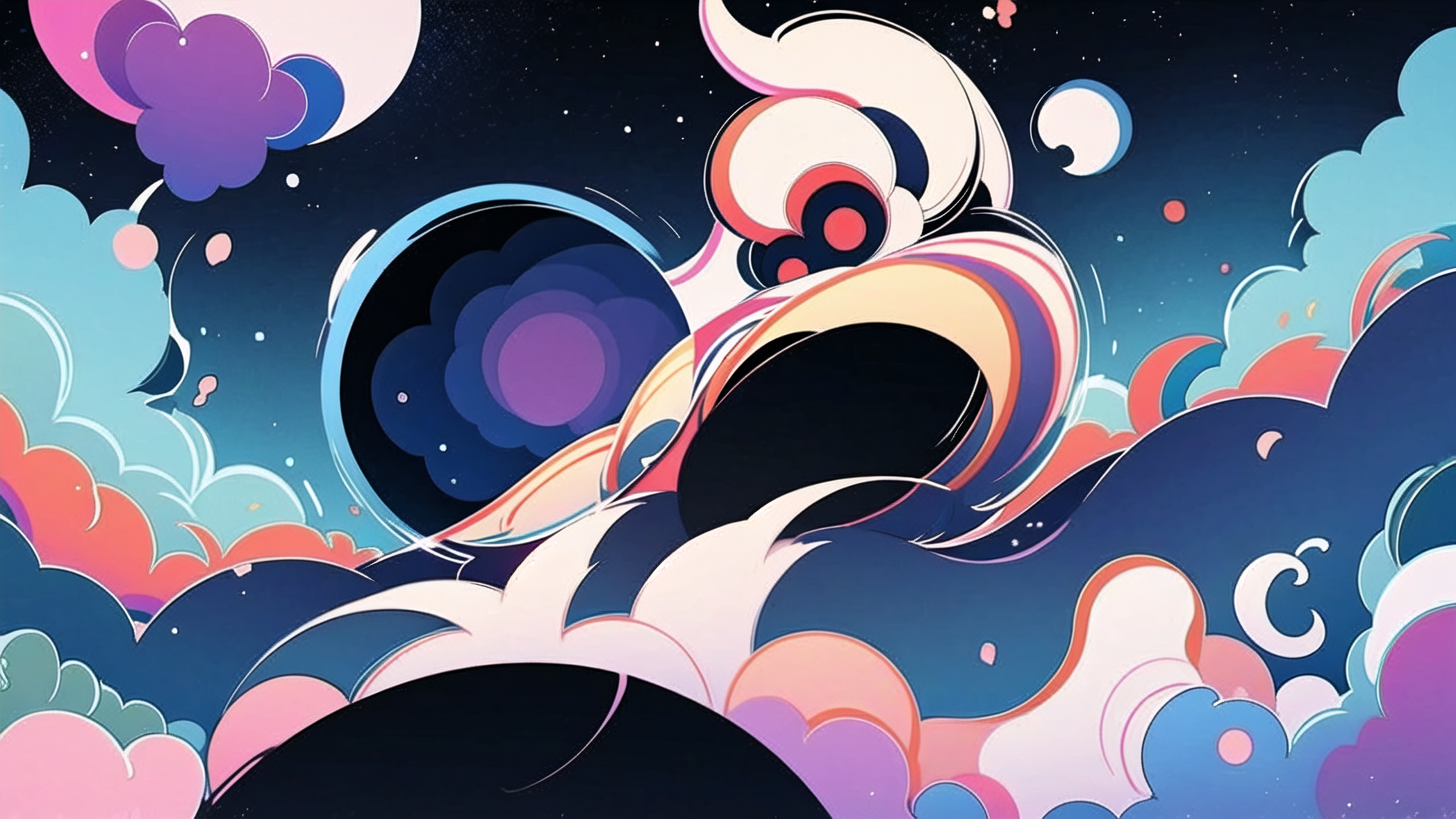 自制星空壁纸,让你的手机或电脑桌面变得梦幻又神秘.