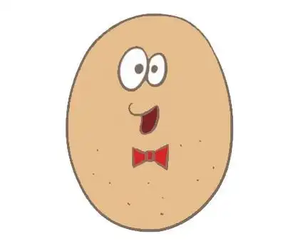 土豆简笔画图片