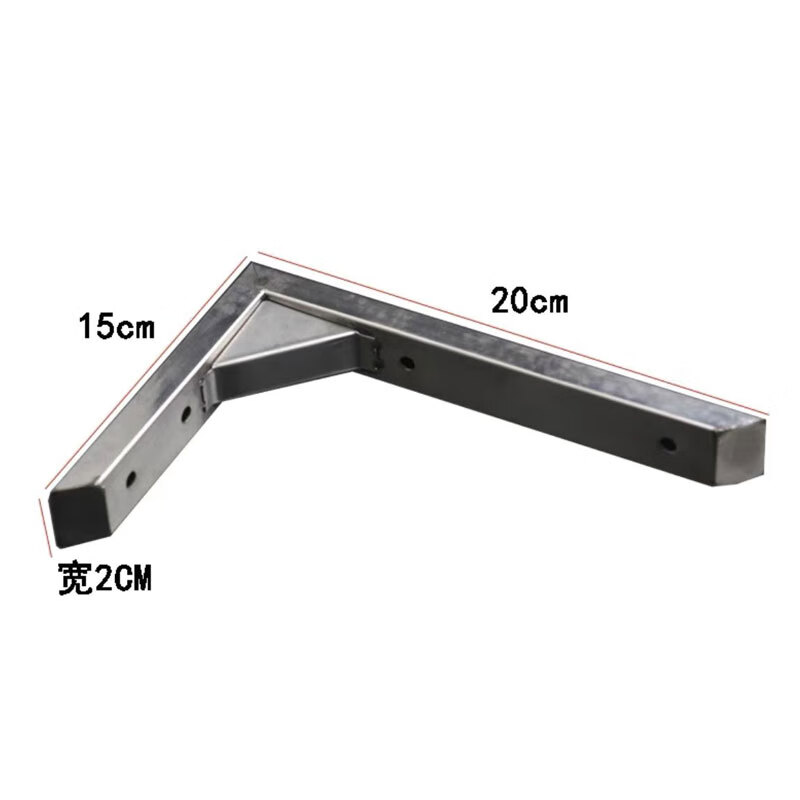 山头林村风幕机配件挂架 钻石牌风幕机通用配件l型不锈钢支架风帘机7