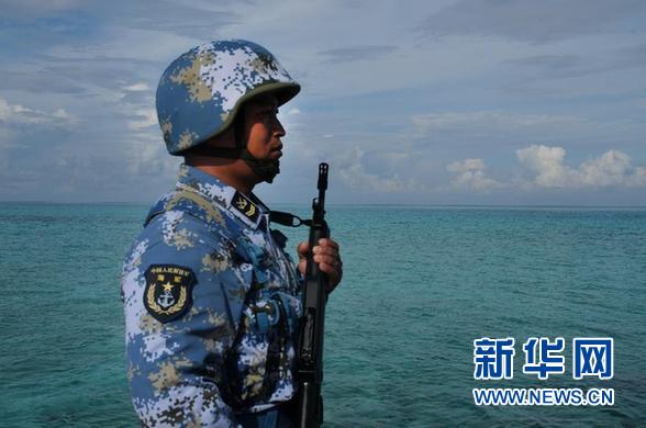通讯:海军编队南沙巡礁记