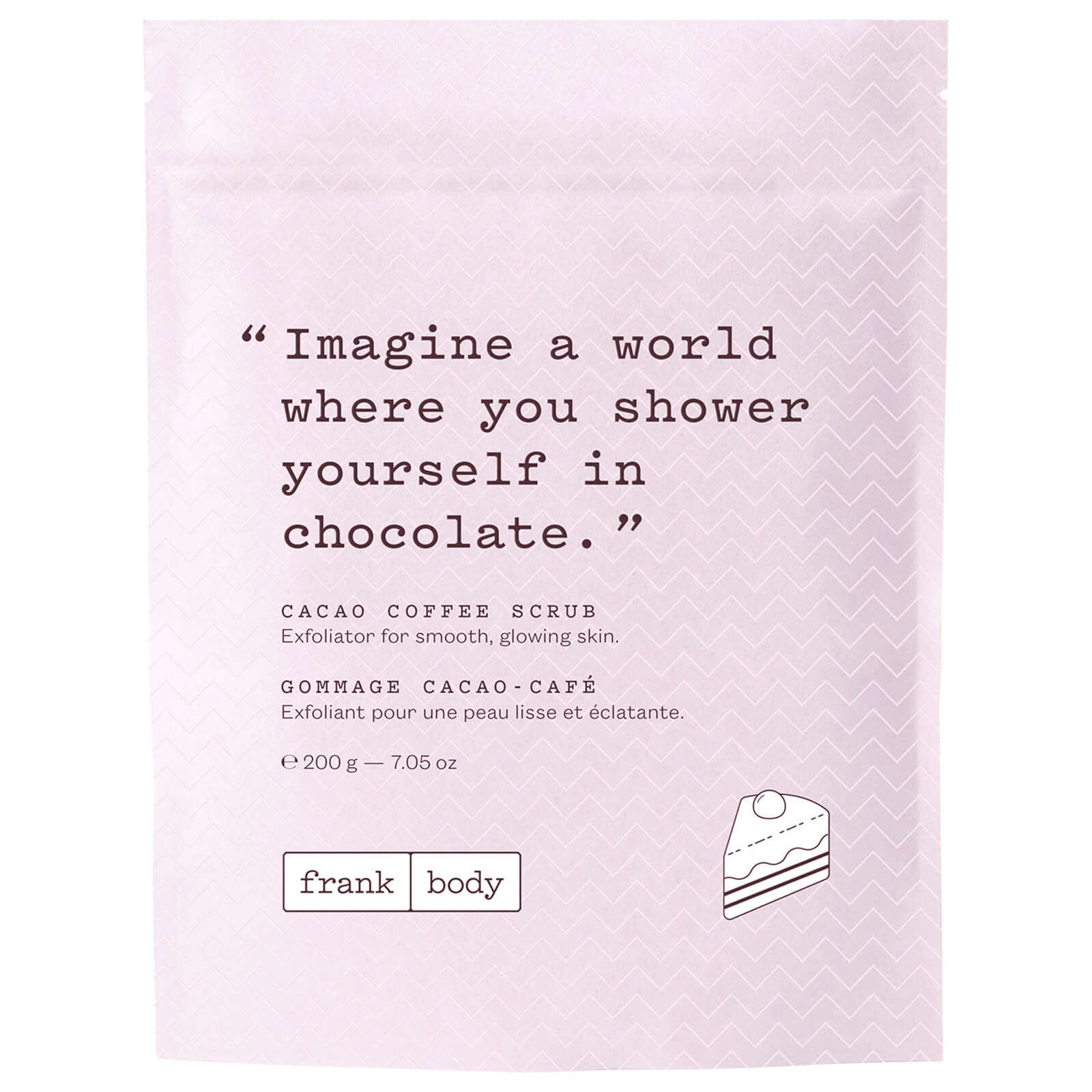 frank body 可可咖啡身体磨砂膏 200g