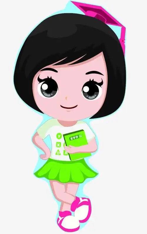 关键词 : 卡通,手绘,人物,女孩,美丽