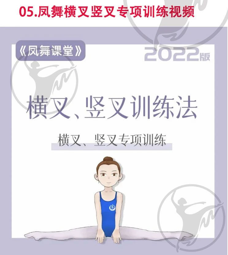 横叉竖叉专项训练凤舞课堂