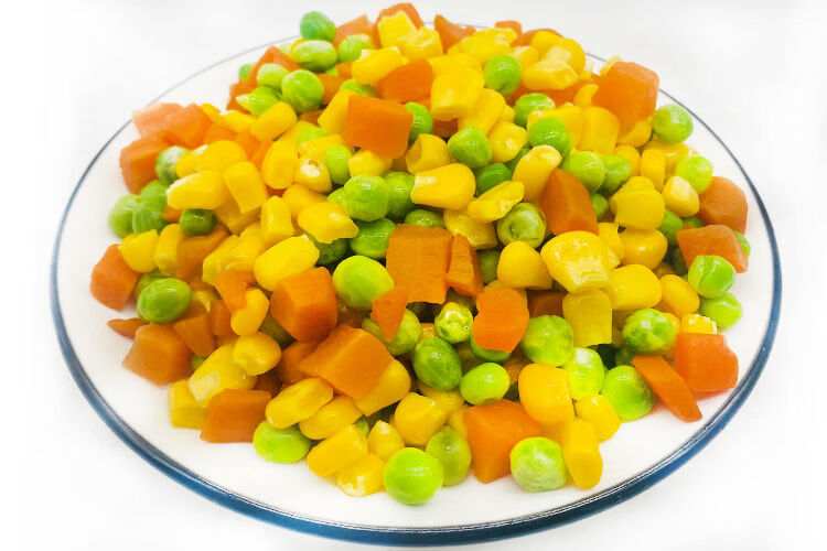 新鲜速冻什锦蔬菜美式三色菜玉米青豆胡萝卜粒轻食沙拉 美式什锦菜250