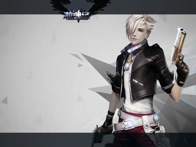 枪神纪,角色图,原画,腾讯游戏,网游,双枪,d.pistol枪神纪壁纸图片