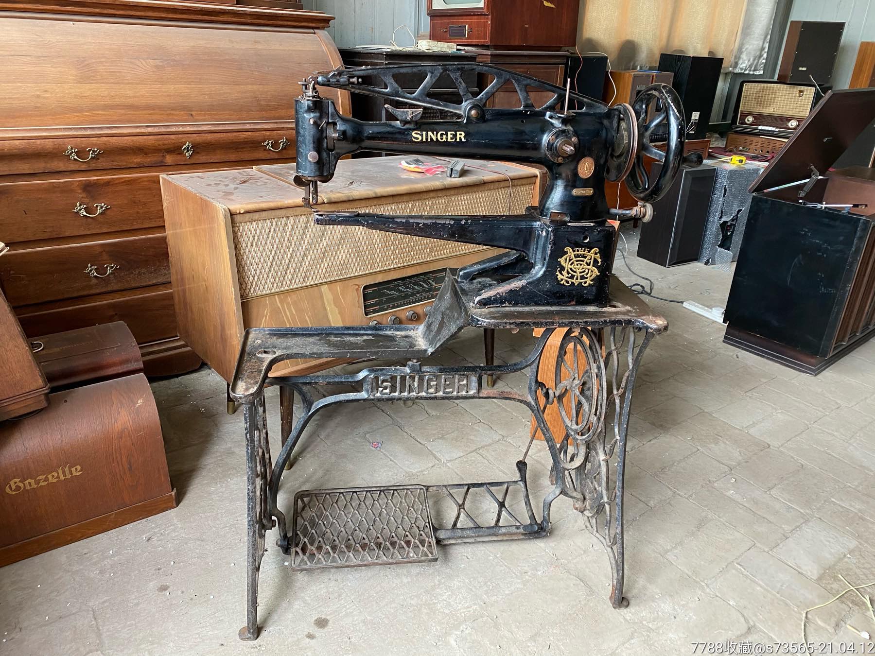 圣家古董手摇缝纫机,编号管网可查,￥2,8008品99美国胜家古董手摇